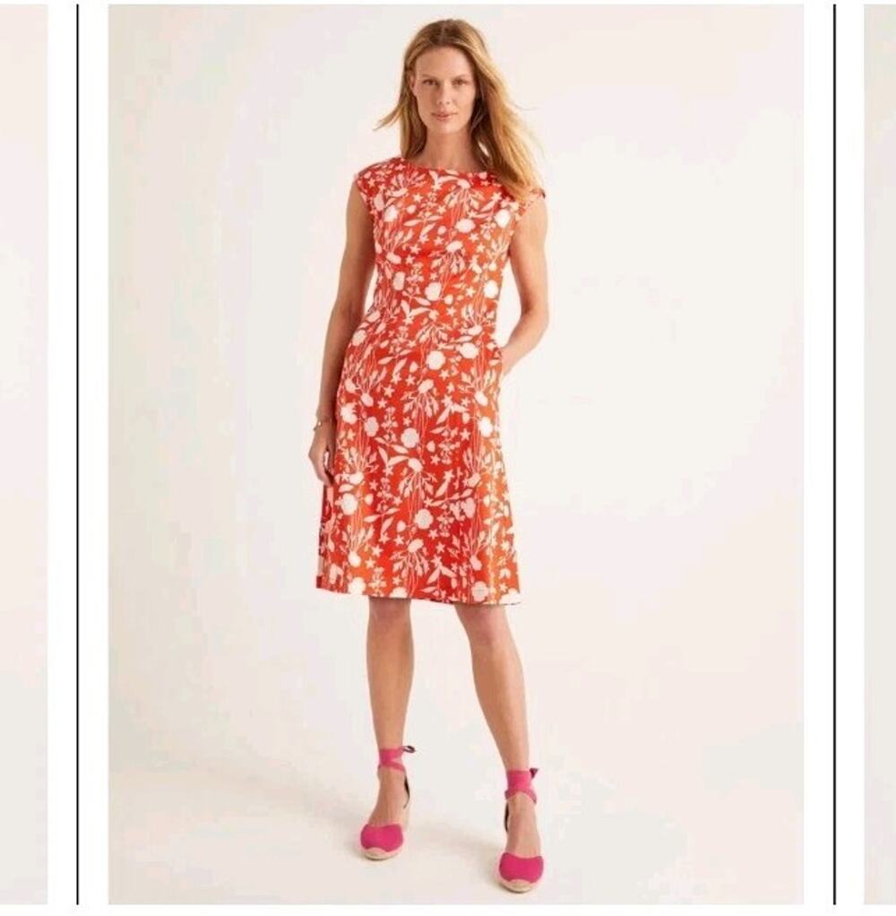 Boden Poppy Rosamund Sundress Dress, Tall Size 14L